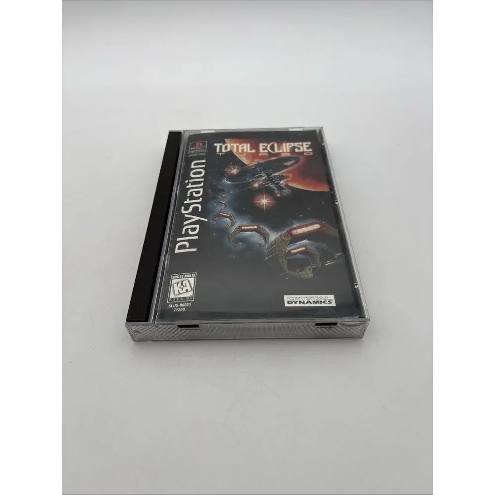 Total Eclipse Turbo CIB Longbox w/ Registration Card Sony PlayStation 1 VG
